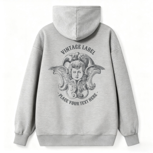 Classic Vintage Label Hoodie