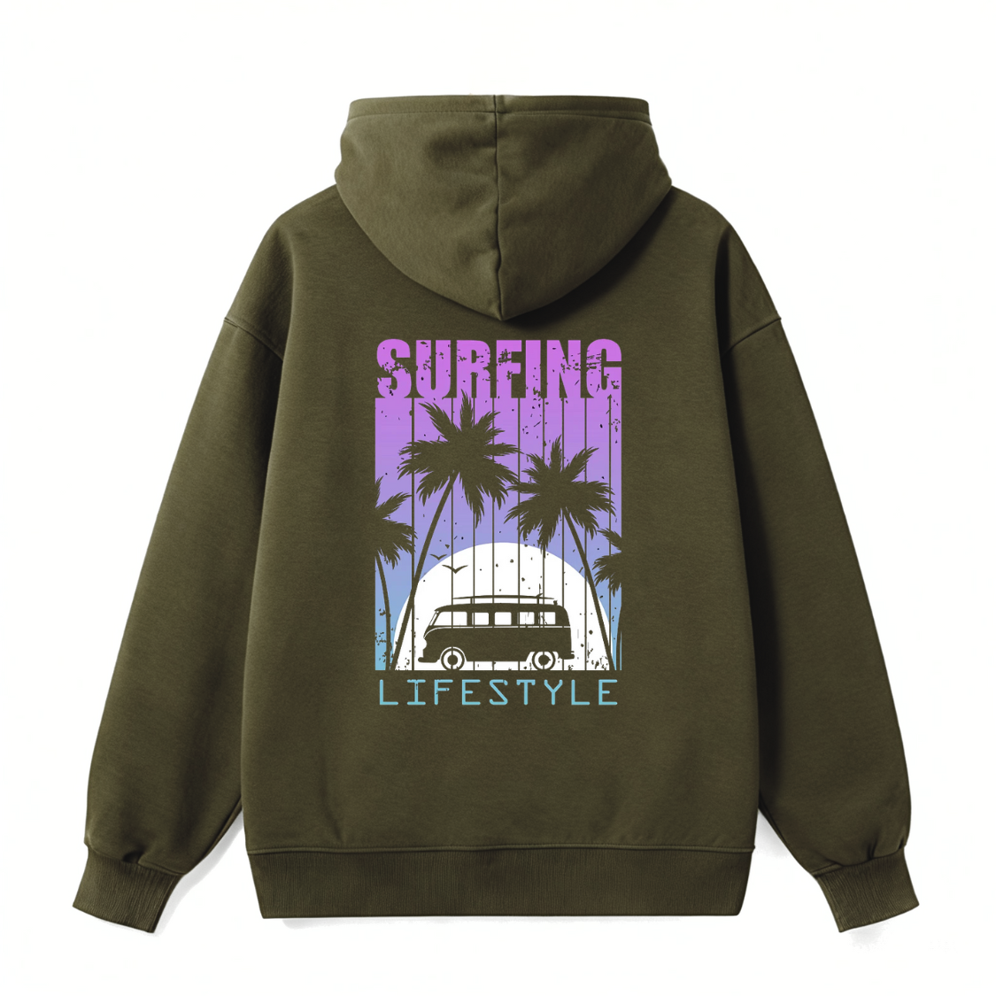 Surfing Lifestyle Classic Hoodie - Image 5