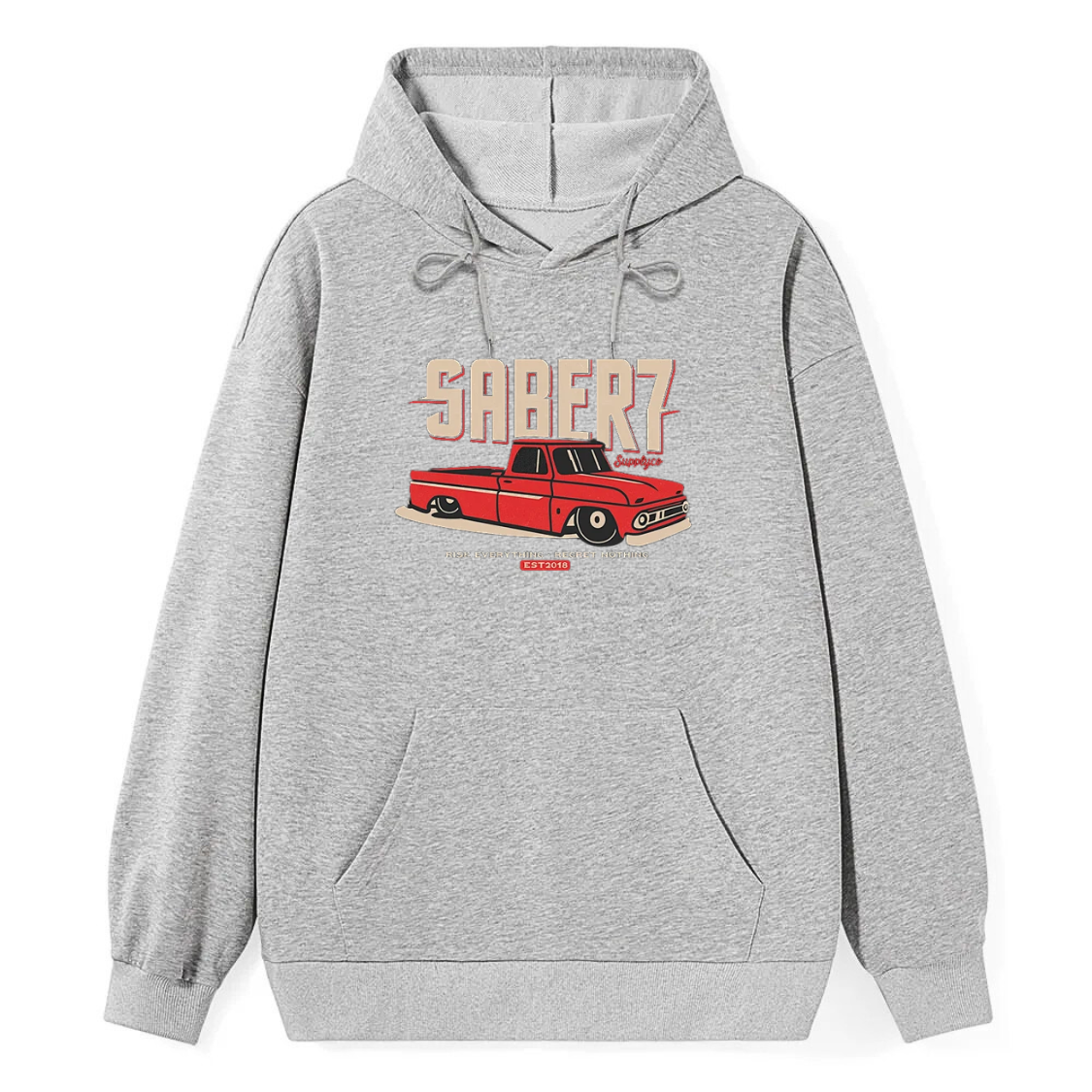 Vintage Car Sabertz Classic Hoodie - Image 3
