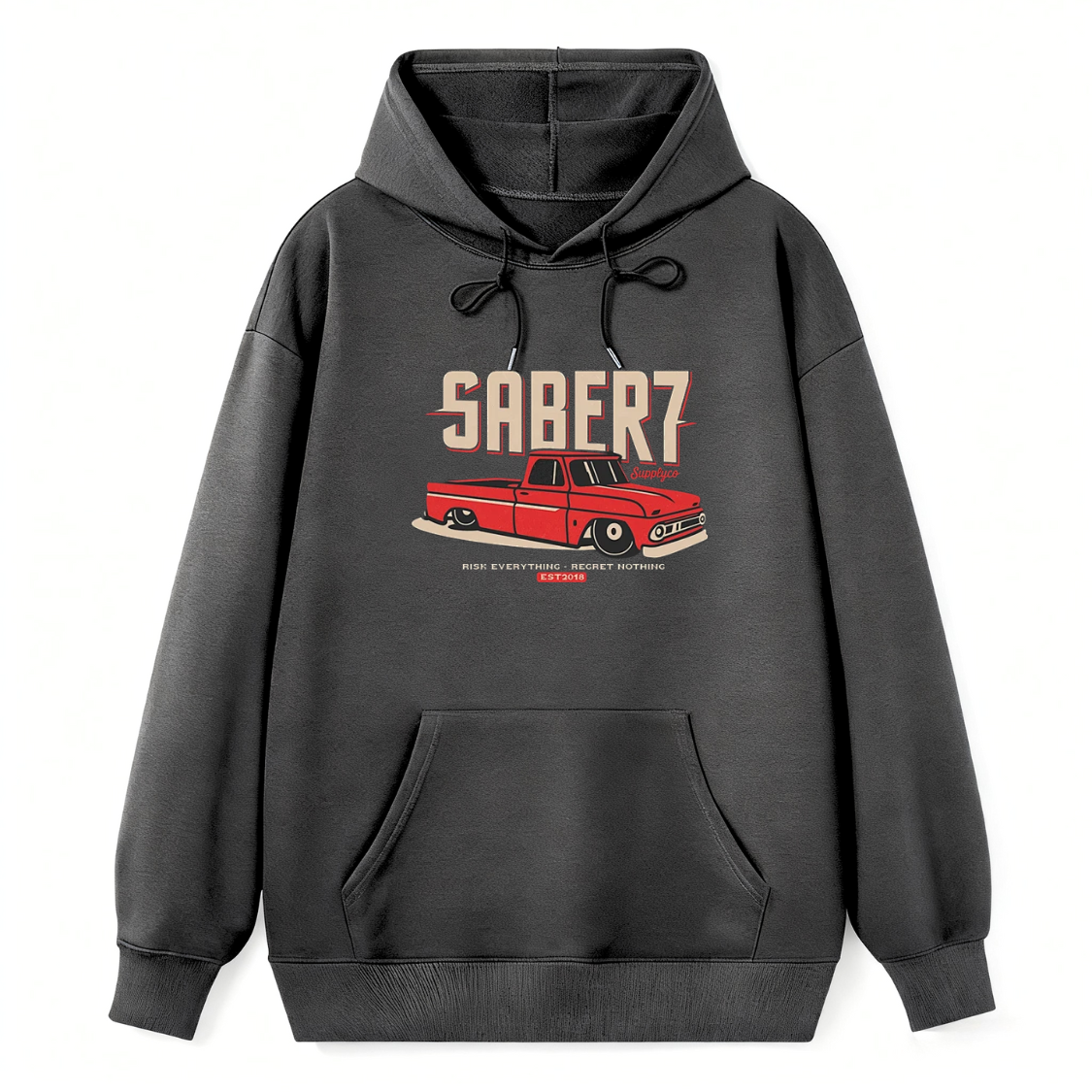 Vintage Car Sabertz Classic Hoodie - Image 2