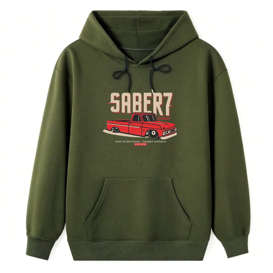Vintage Car Sabertz Classic Hoodie - Image 5