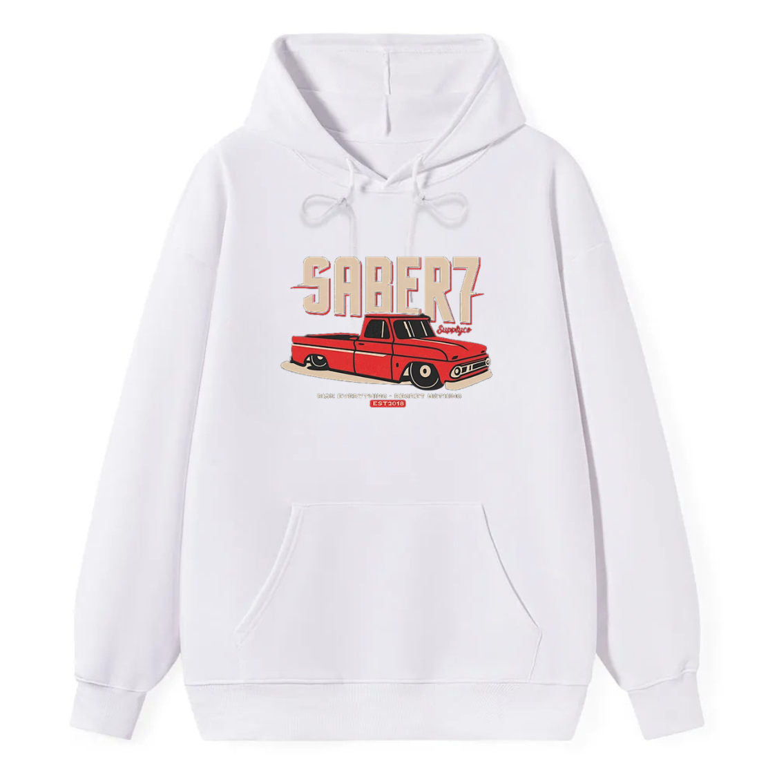 Vintage Car Sabertz Classic Hoodie - Image 7