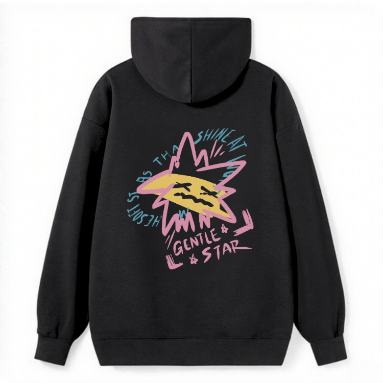 Neon Star Classic Hoodie - Image 8