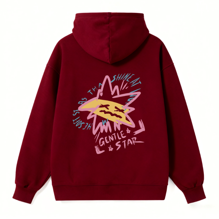 Neon Star Classic Hoodie - Image 7