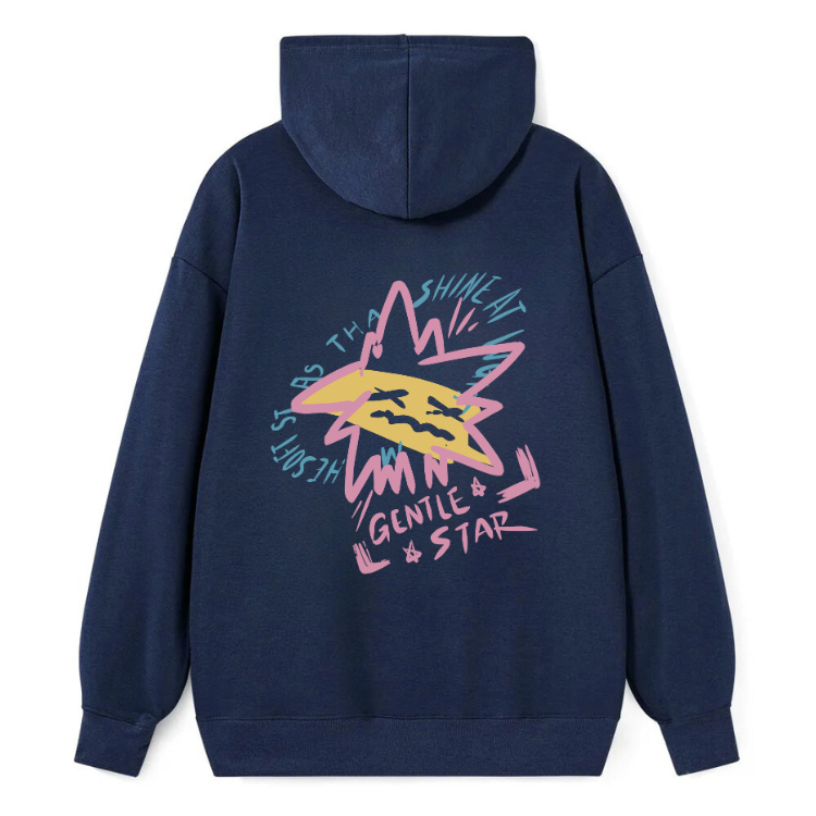 Neon Star Classic Hoodie - Image 5